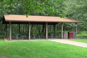 Pavilion for Rent at Rock Springs Conservation Area